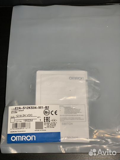 Индуктивный датчик Omron E2A-S12KS04-M1-B2