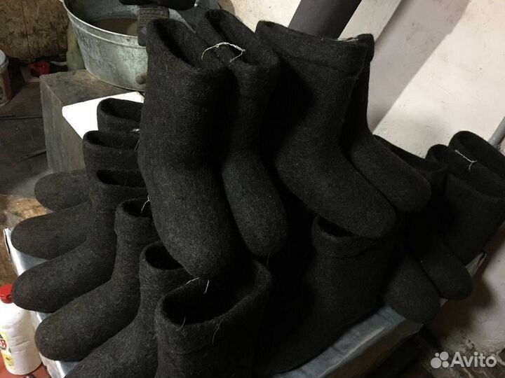 Валенки ручной валки