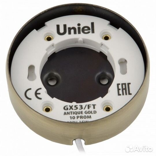 Накладной светильник Uniel GX53/FT UL-00003738