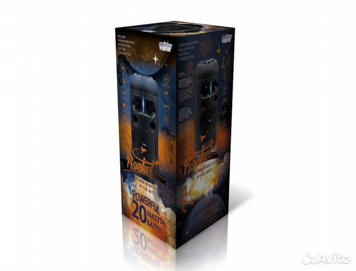 Напольная блютуз колонка SmartBuy rocket