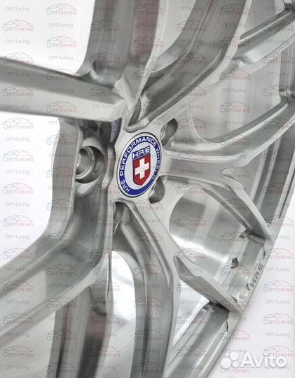 Диск кованый в стиле HRE P101 R20 9.5J Brush