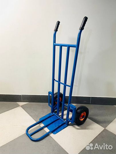 Грузовая тележка 250 кг с откидной платформой