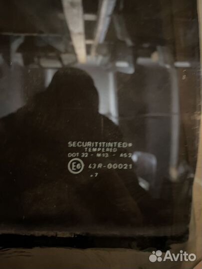 Стекло заднее правое Ford Sierra хэтчбек 89г