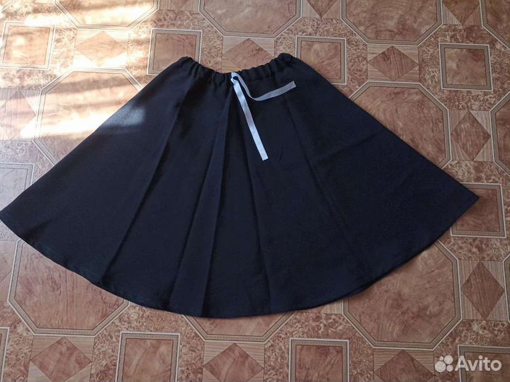 Юбка солнце школьная