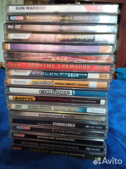 Игры для пк на дисках