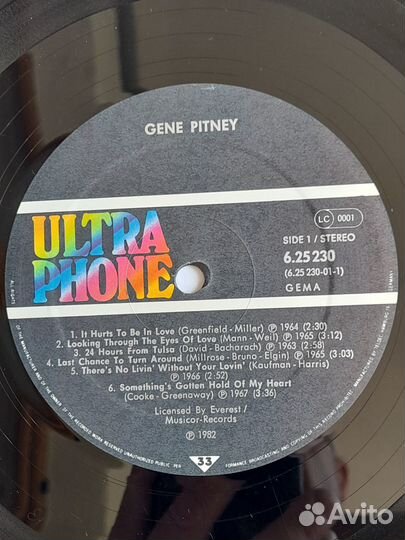 Gene Pitney ; The Moody Blues (60e Годы)