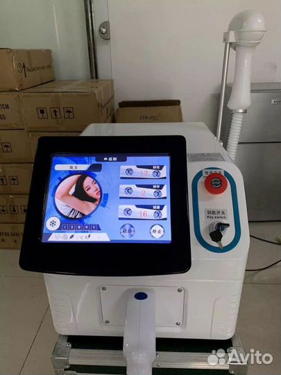 Диодный лазер 808 нм удаление волос для всех типов