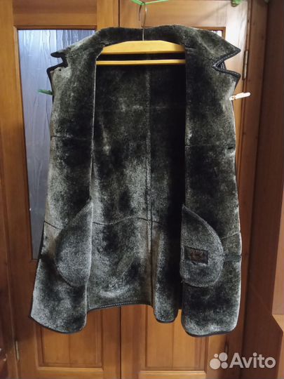 Дубленка мужская экокожа
