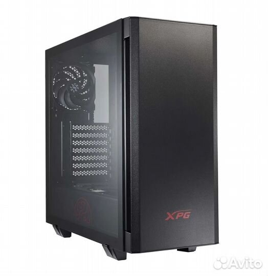 Корпус adata XPG invader, invader-bkcww, черный