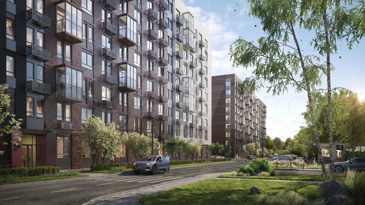 3-к. квартира, 77,9 м², 2/8 эт.