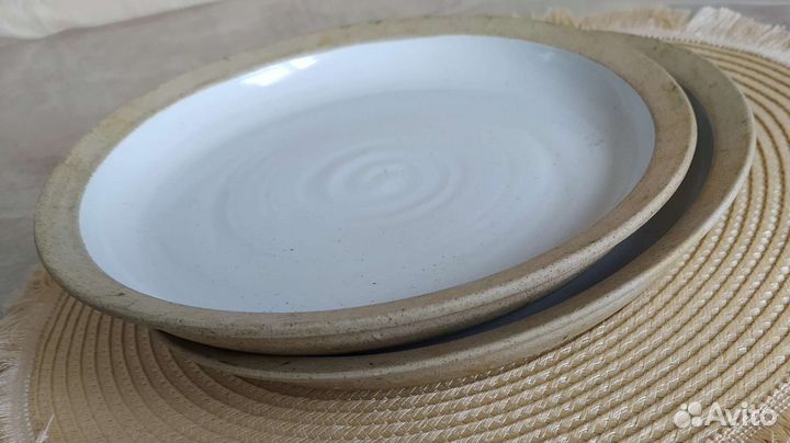 Большая тарелка декоративная