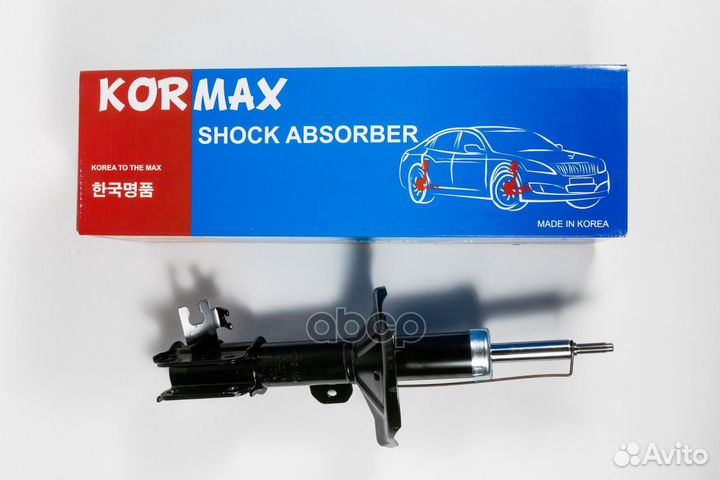 Стойка газомасляная передняя левая /339030