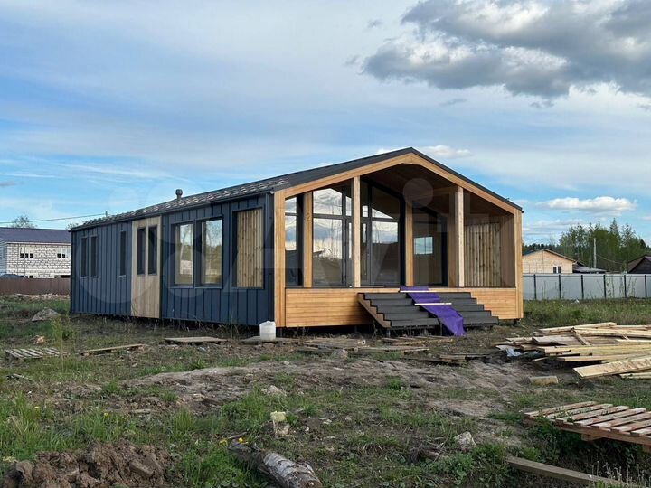 Дом 110 м² на участке 5 сот.