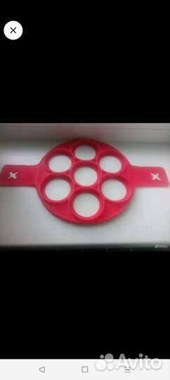 Форма силиконовая для оладьи и котлет