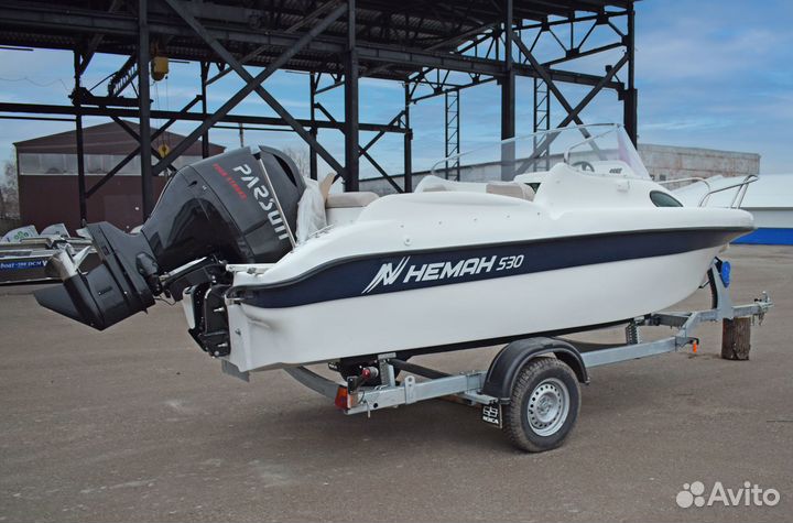 Каютный катер Неман 530 новый от производителя