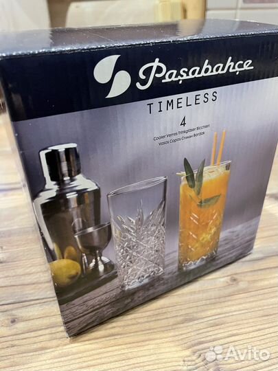 Новые Стаканы для сока Pasabahce TimeLess