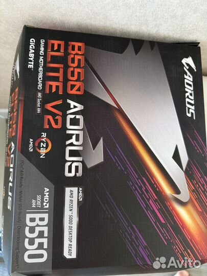 Материнская плата b550 aorus elite v2