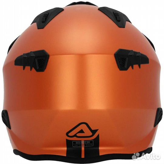 Acerbis aria metallic Orange Motorcycle Jet Мотошлем