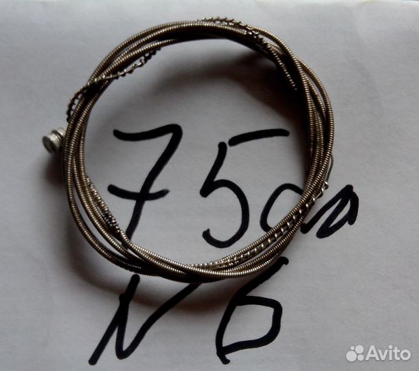 Струны для гитары,75см