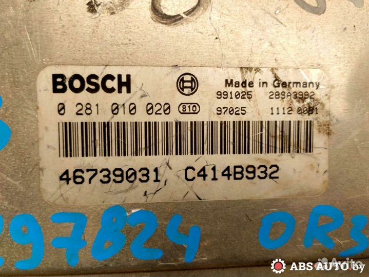 Блок управления двигателем Alfa Romeo 156 932 2007