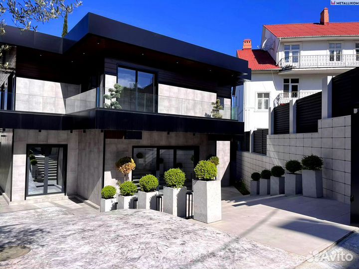 Заборы / Ворота из оцинкованного металла