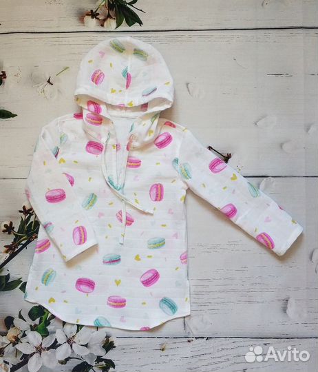 Муслиновые туники в наличии и на заказ