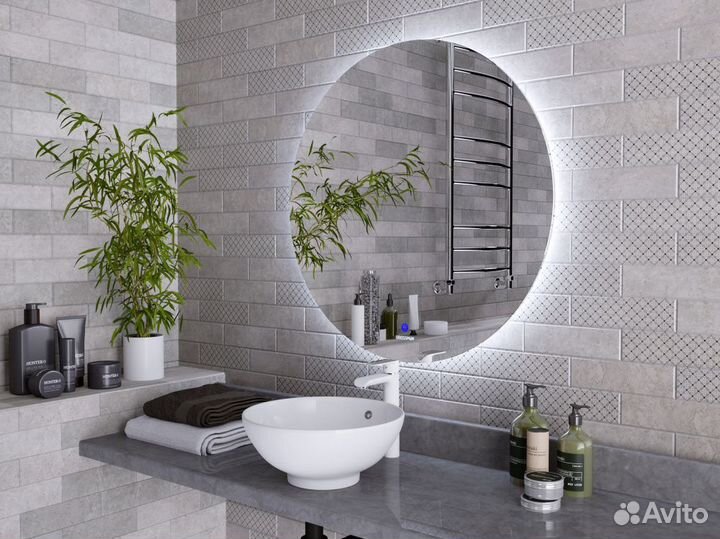 Зеркало cosmo-промо (700*700*45) LED с сенсорным