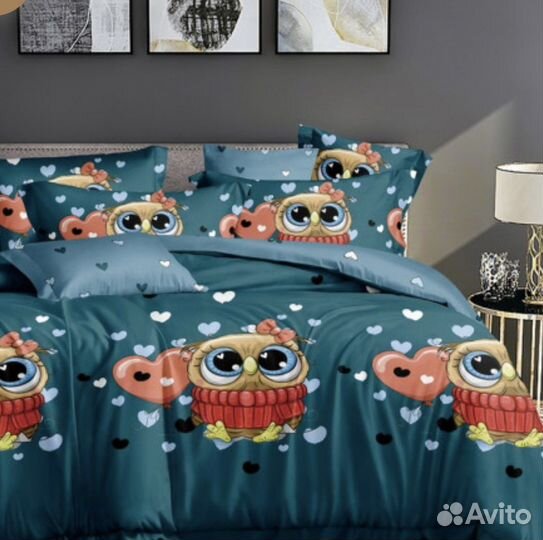 Белье постельное 1,5 спальное