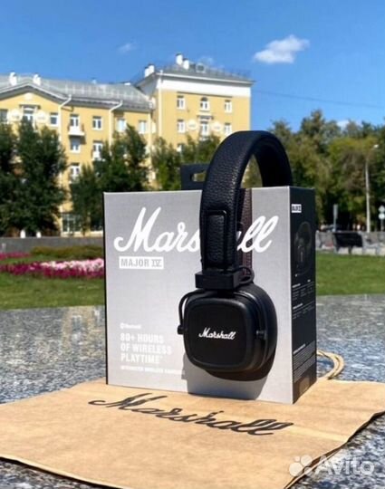 Marshall major 4 black premium 