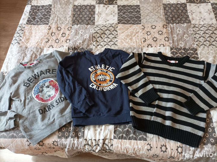 Вещи пакетом для мальчика 110-116