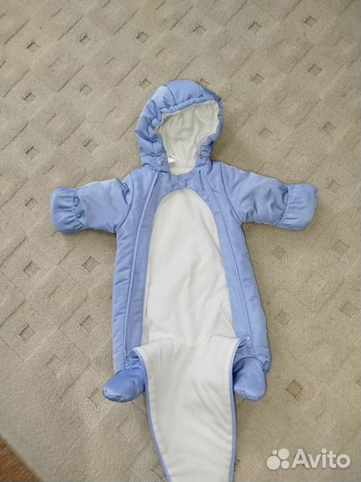 Комбинезон для новорождённого весна-осень 56-62р
