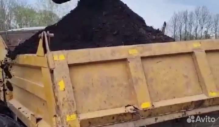 Чернозем, грунт растительный,песок,гравий