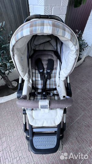 Коляска teutonia белая