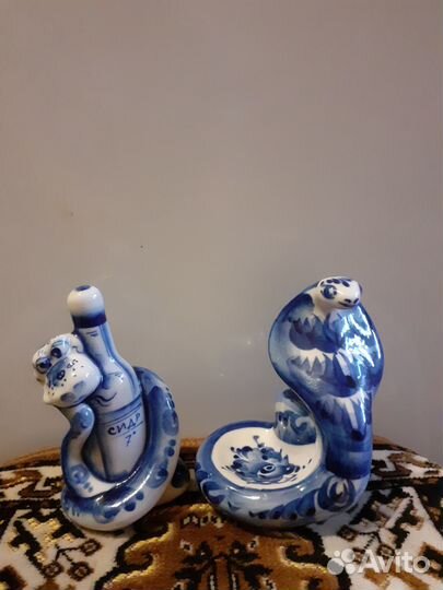 Гжель-6: звери и гады