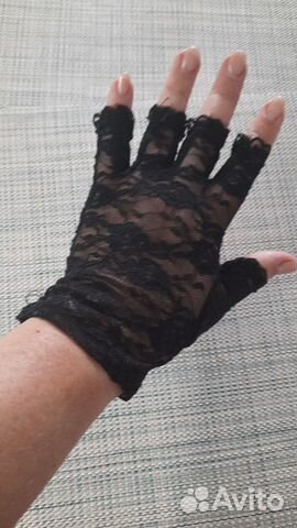 Перчатки ажурные