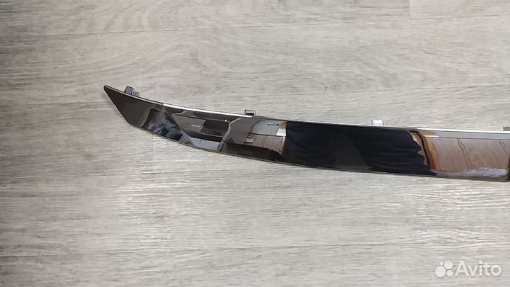 Молдинг решетки радиатора Renault Logan 10-14 хром