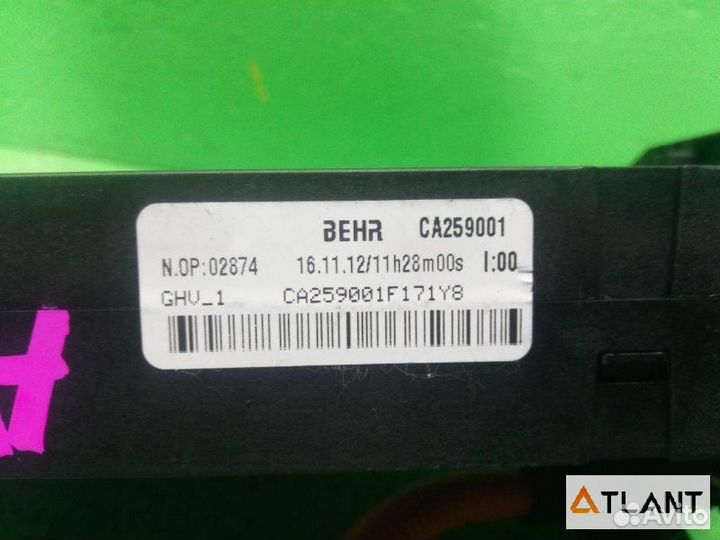 Радиатор печки nissan leaf