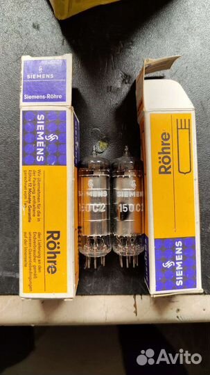 Радиолампы Telefunken, Tesla, Siemens и др