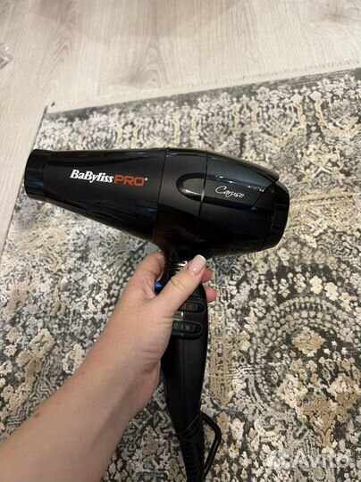 Фен babyliss pro caruso 6520