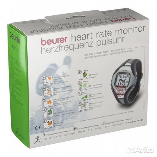 Спортивные часы с пульсометром Beurer