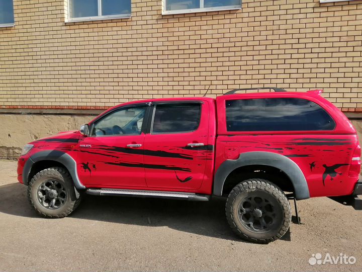 Кунг RT(тv4) toyota hilux 2006-2014 В цвете
