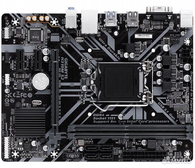 Gigabyte H310M S2 LGA 1151, Intel H310, новая