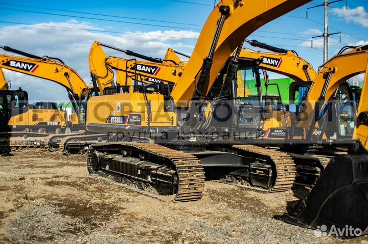 Гусеничный экскаватор Sany SY330H, 2023