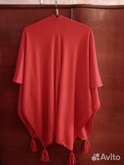 Палантин-пончо. Австрия. Шарф с норкой. СССР