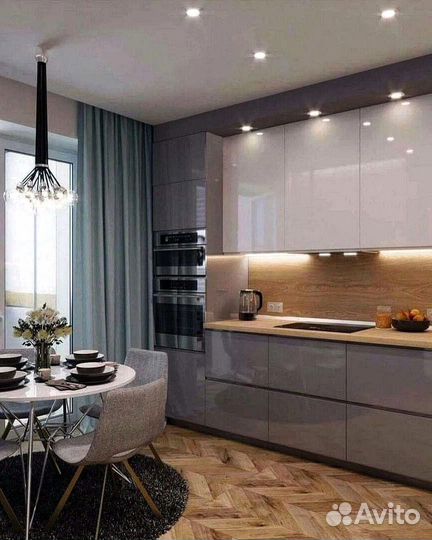 Кухня с установкой