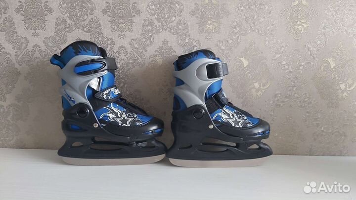 Коньки детские раздвижные 26-29