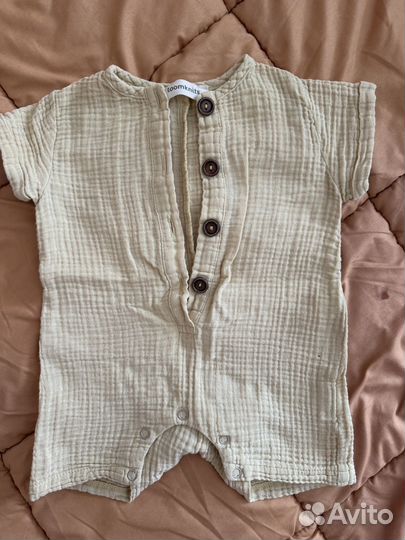 Детские бодики 3-6 мес Loomknit Zara H&M wai kiki