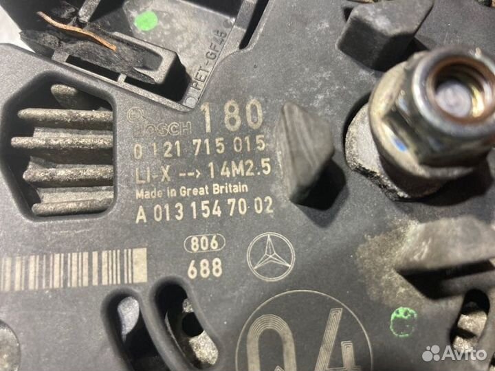 Генератор Mercedes Cls C219 OM642 3.0 CDI 2006