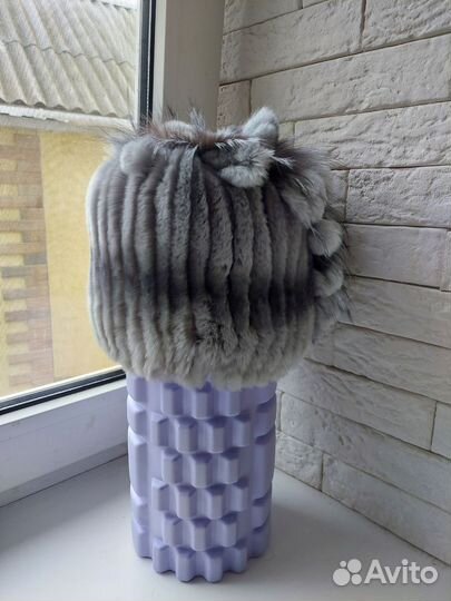 Шапка кролик женская новая