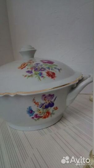 Посуда фарфор СССР разная